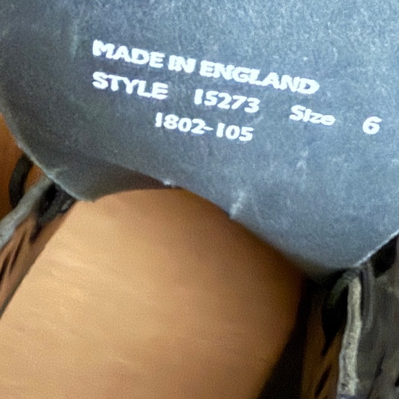 Fred Perry X George Cox Monkey Boot Black - Picture 10 of 10